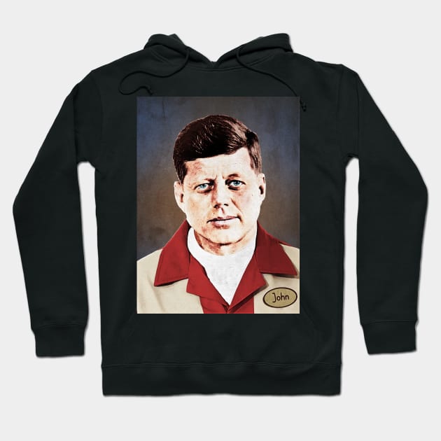 JFK 35th US president John bowling shirt Hoodie by Captain-Jackson